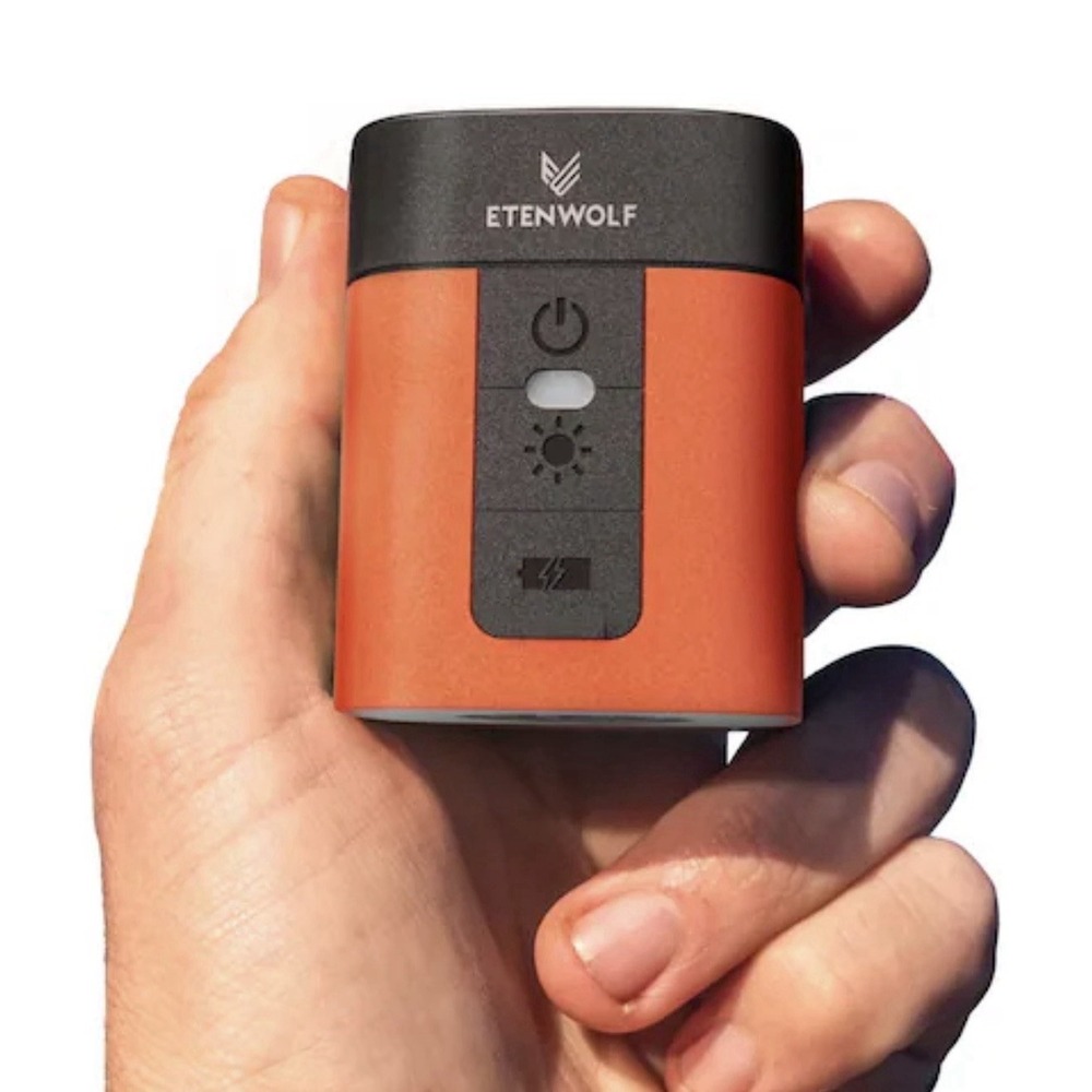 ETENWOLF AIR 3 Air Pump for Inflatables with 2600 mAh Battery  Camping Light,